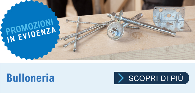 promozioni bulloneria